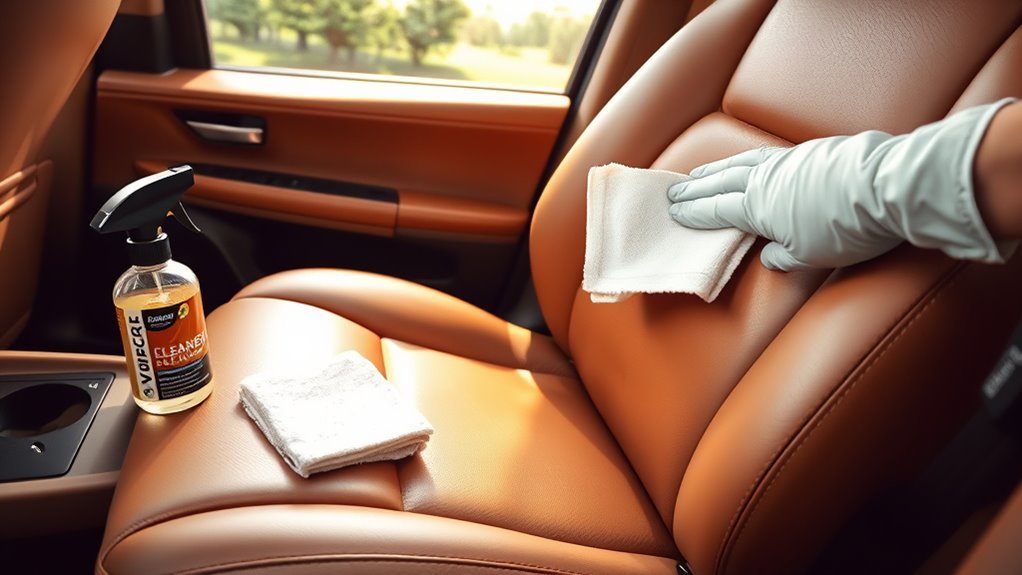 clean and condition leather