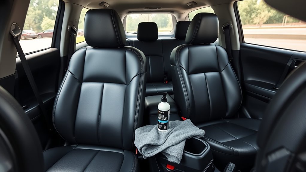 clean and condition seats