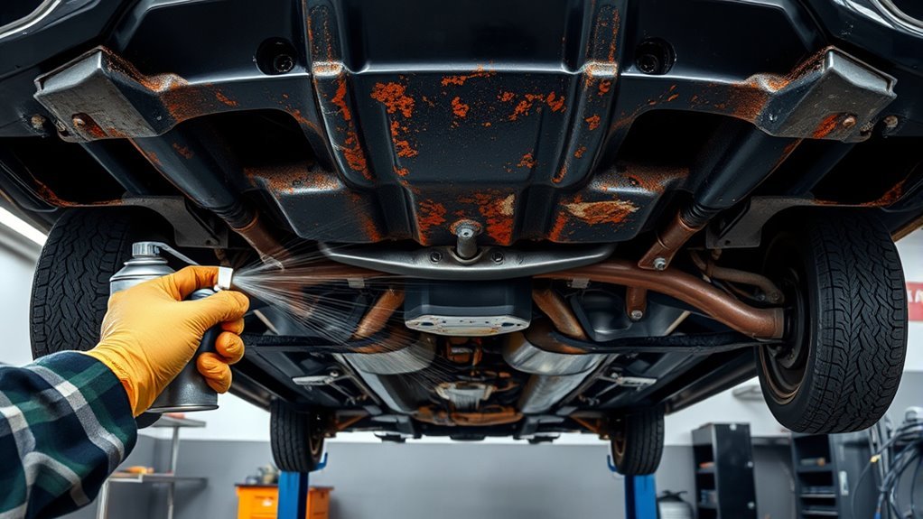 clean degrease remove rust