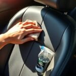 clean hyundai sonata leather seats