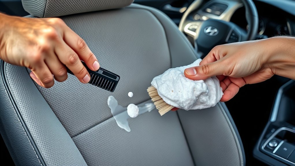clean hyundai sonata seats