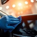 clean hyundai sonata touchscreen safely