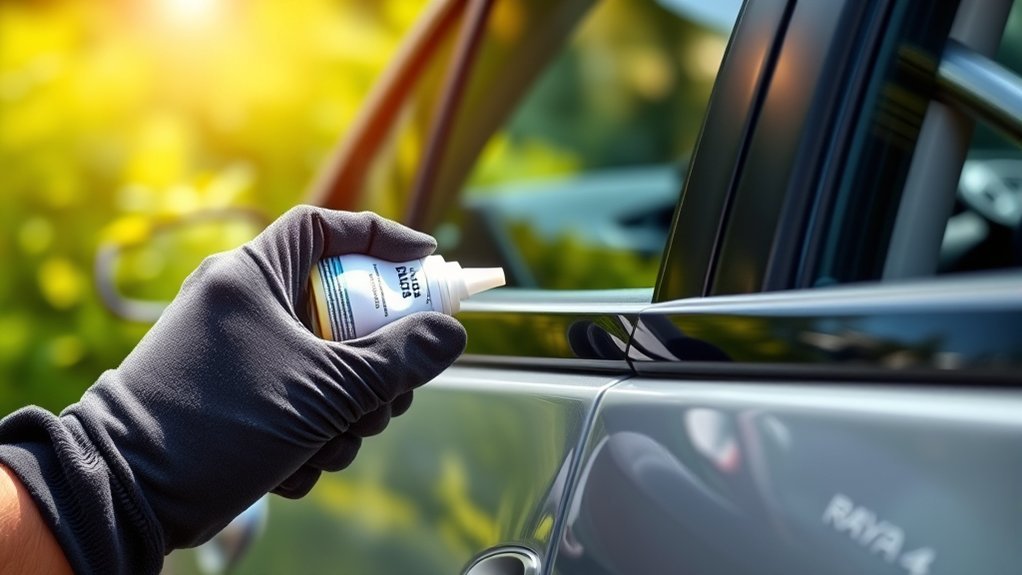 clean rav4 door seals