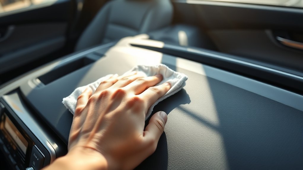 clean rav4 interior plastics