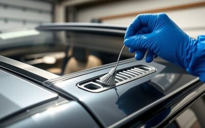 clean rav4 sunroof drains