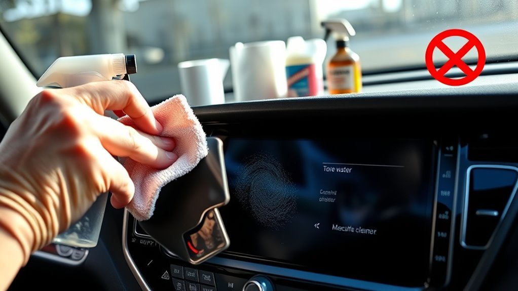 clean screens avoid damage