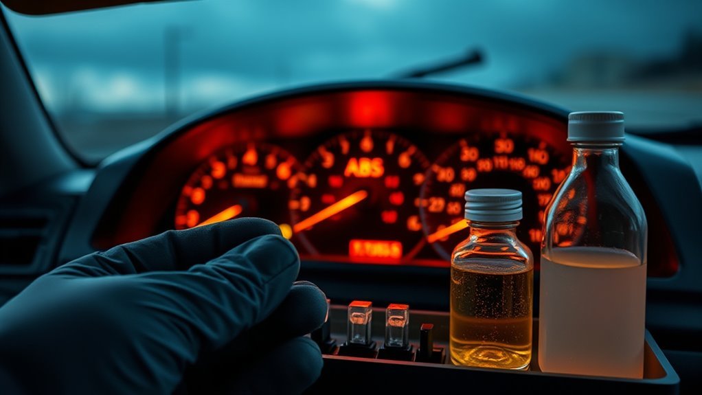 clean sensors flush fluid