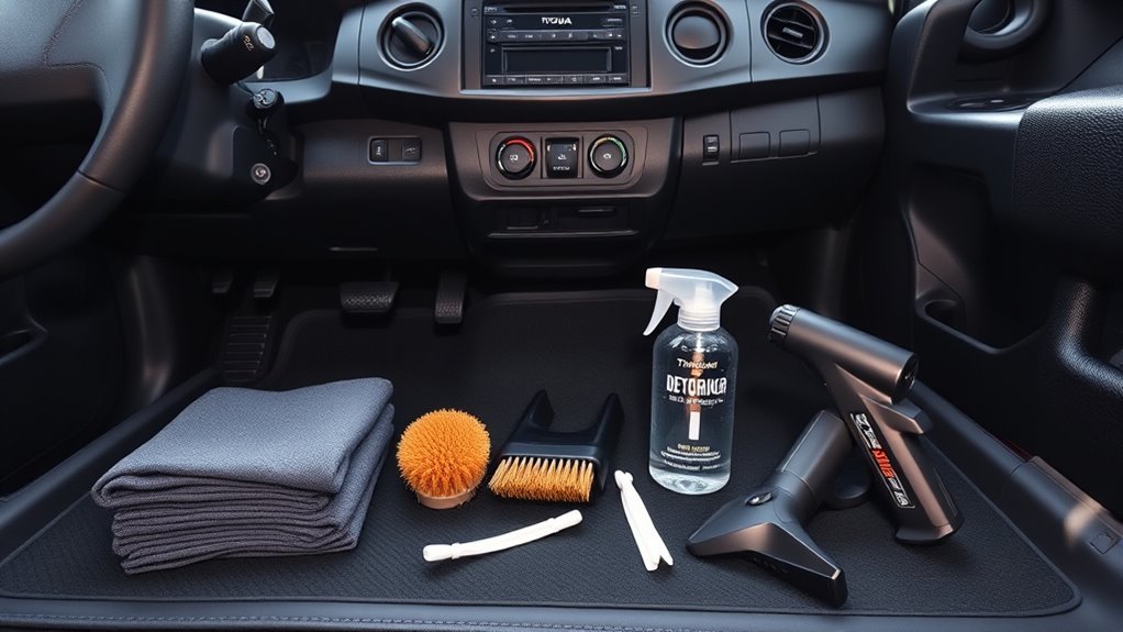 clean tacoma interior plastics