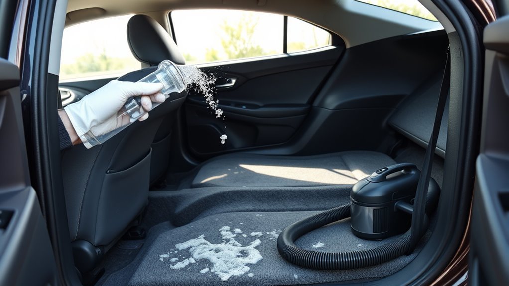 clean toyota camry carpets