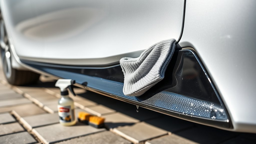 clean toyota camry trim