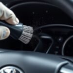 clean toyota camry vents