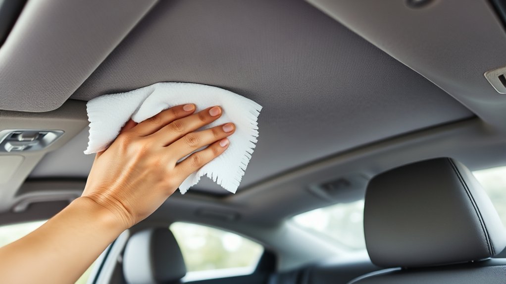 cleaning hyundai sonata headliner