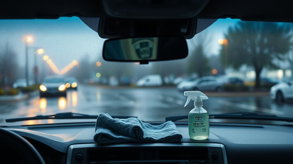 clear windows prevent fogging