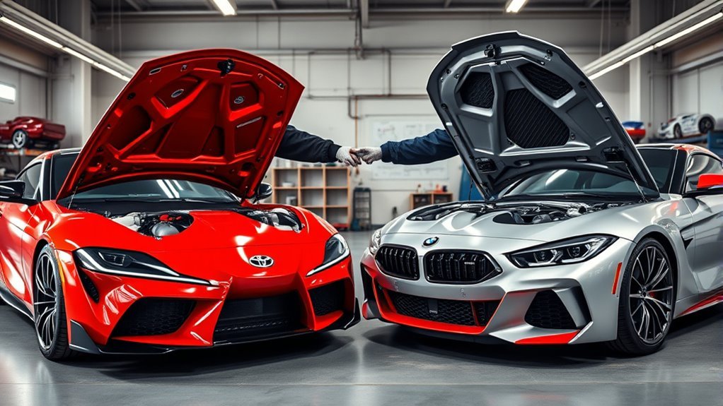 collaborative sports car development