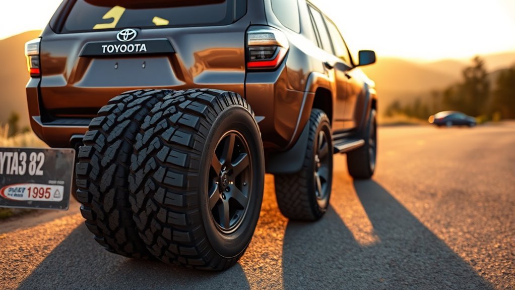 4Runner ride comfort with load range C vs E tires