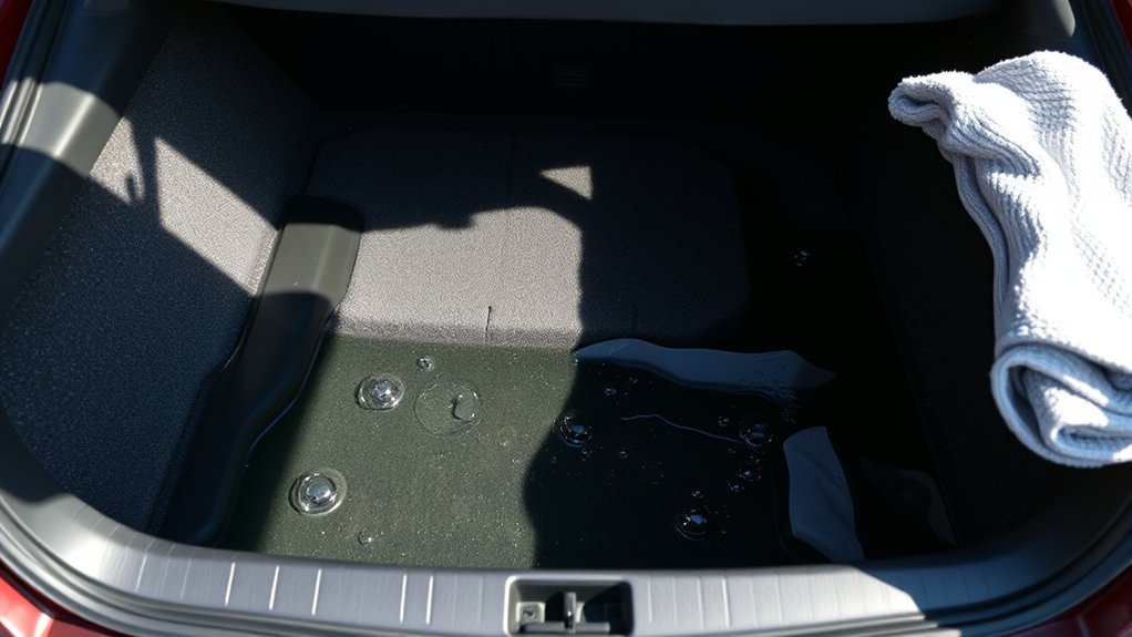 common trunk water leaks
