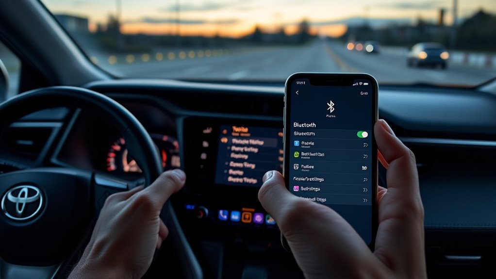 connect phone to rav4