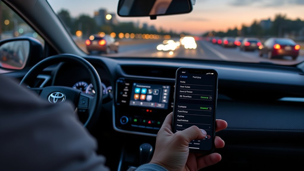 connect phone to rav4