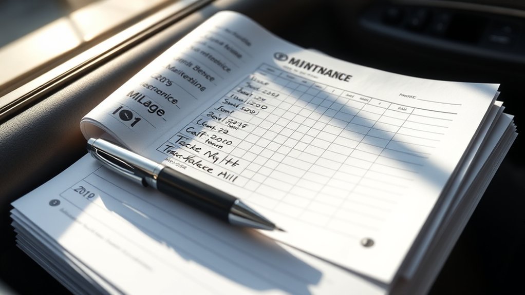 consistent maintenance log updates