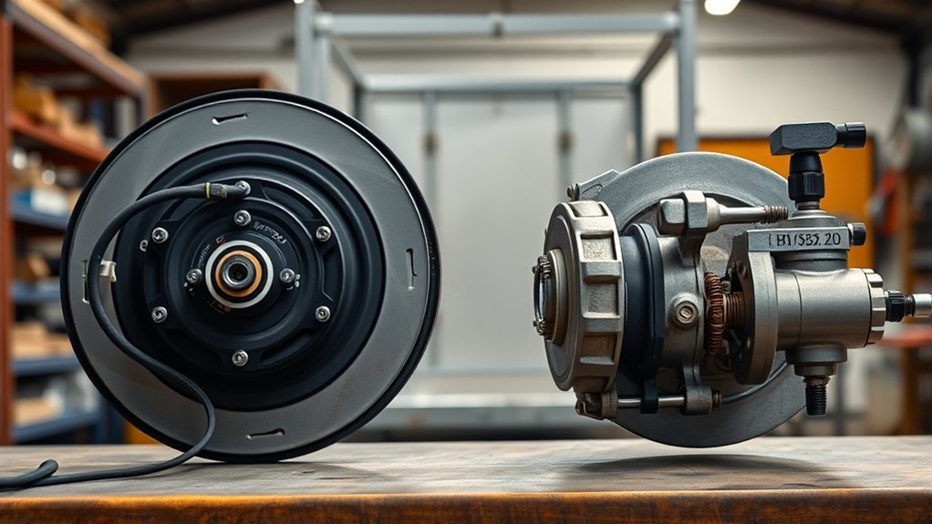 controllable low maintenance braking system