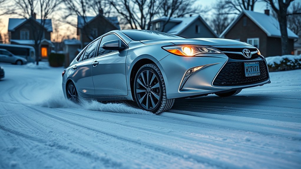 controlled traction in winter