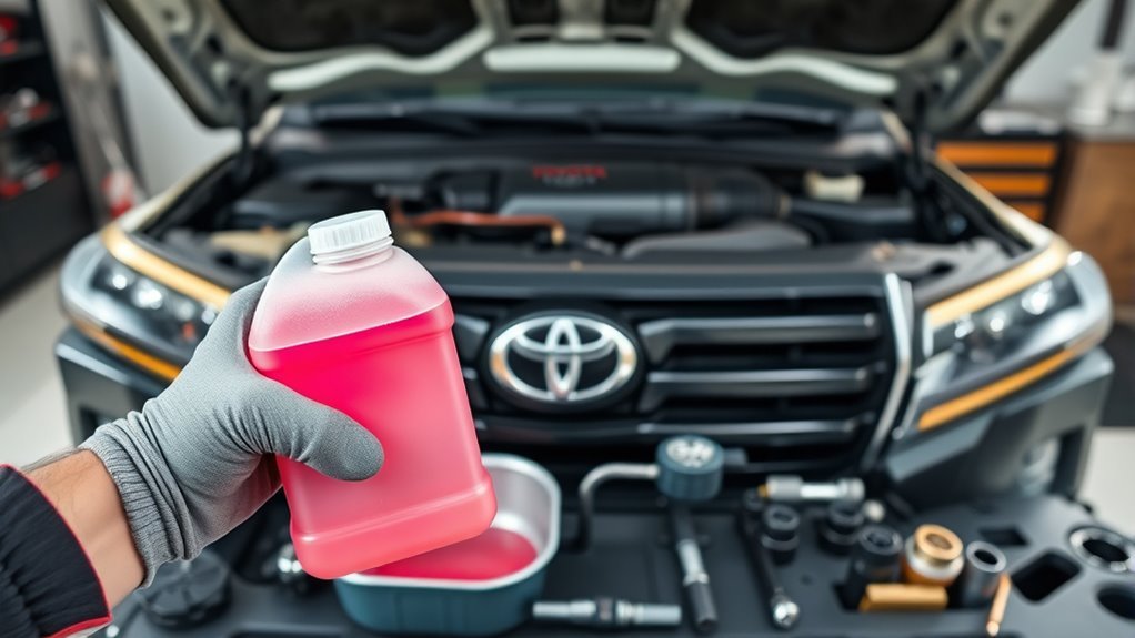 2020 Toyota Land Cruiser coolant change interval