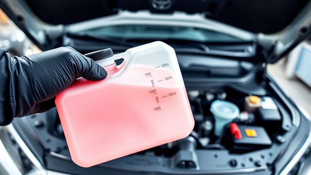 coolant check and refill