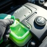 coolant check and refill