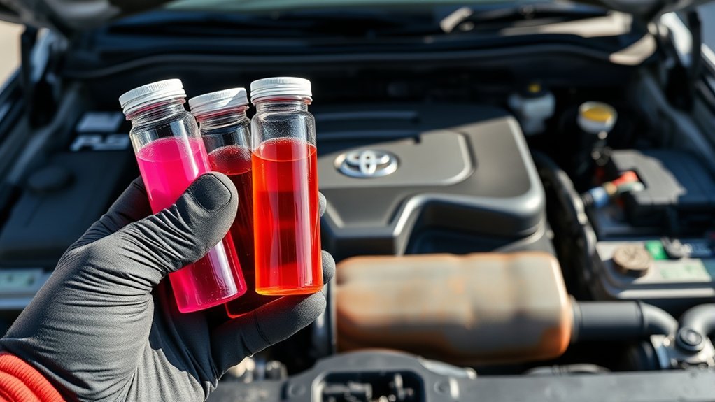 coolant flush warning signs