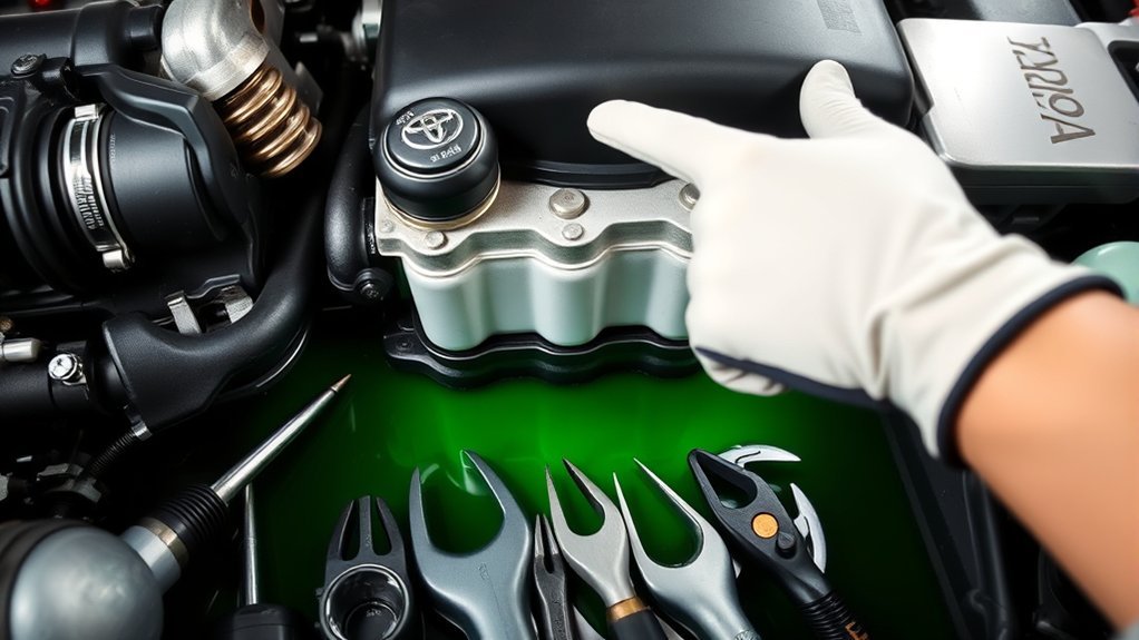 coolant leak color indicators