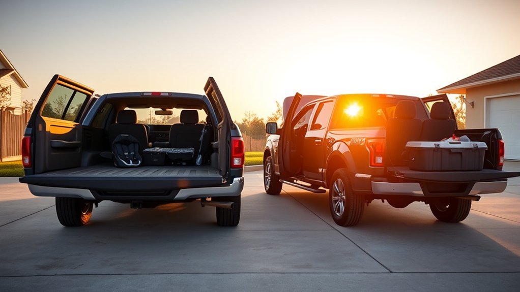 crew cab offers practicality