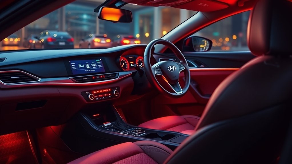 customizable seat and steering comfort