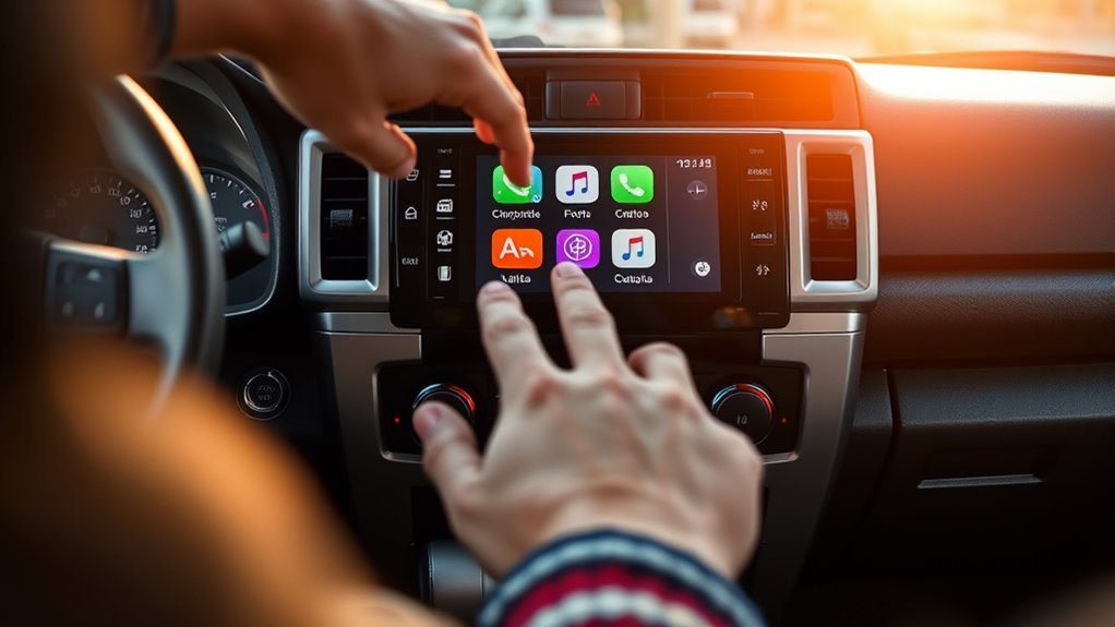 Customizing the Apple CarPlay app layout for a Toyota 4Runner
