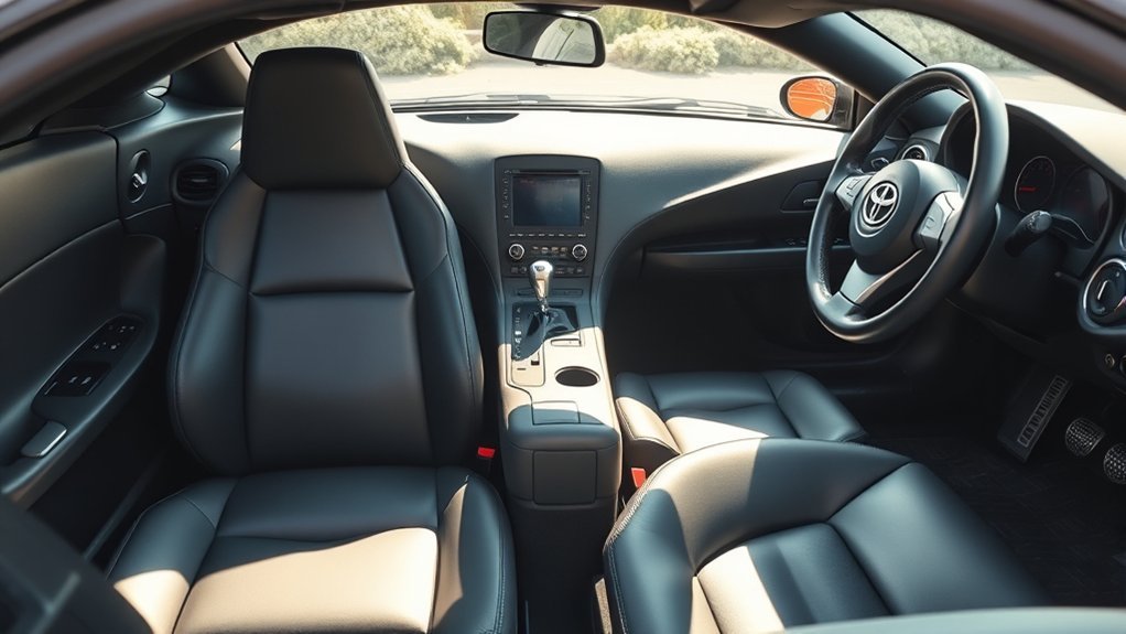 Routine and deep-clean schedule for maintaining a Toyota Supra interior