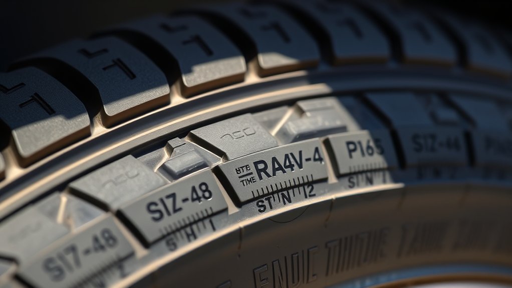 decode rav4 tire markings