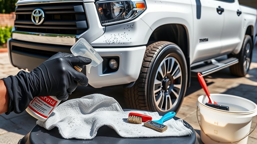 detailing tundra with care