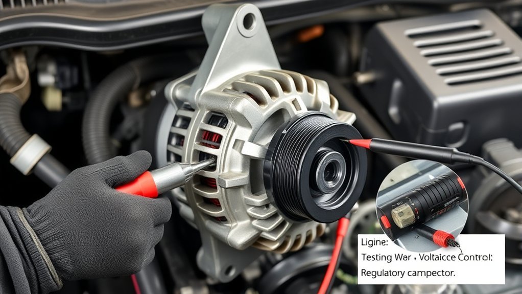 diagnosing alternator component failures