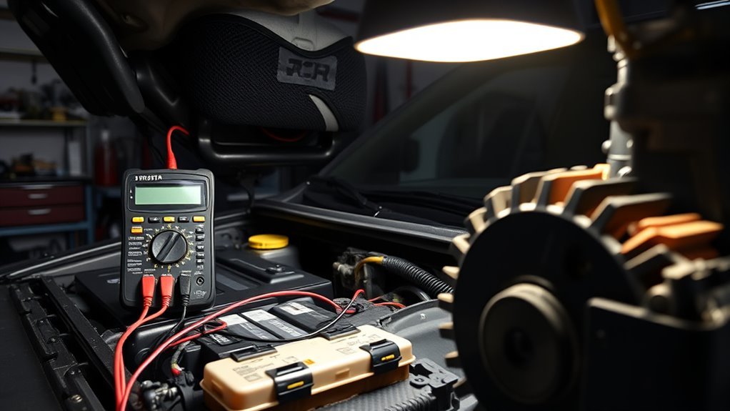 diagnosing electrical power draw