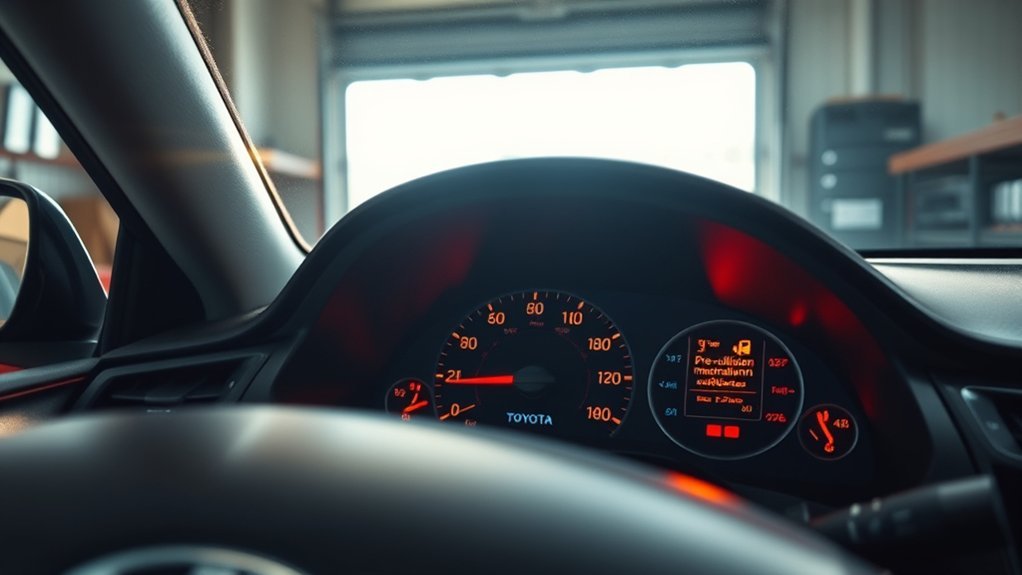 diagnosing pre collision system issues