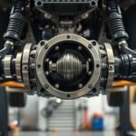 differential for wheel traction