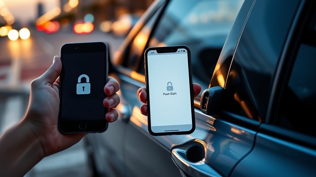 digital key smartphone setup