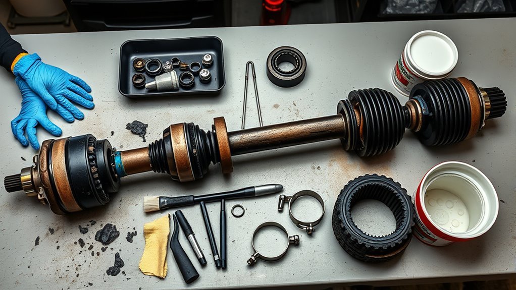 disassemble clean mark reassemble