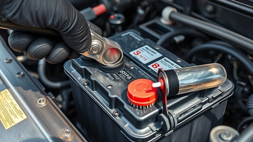 disconnect negative terminal first