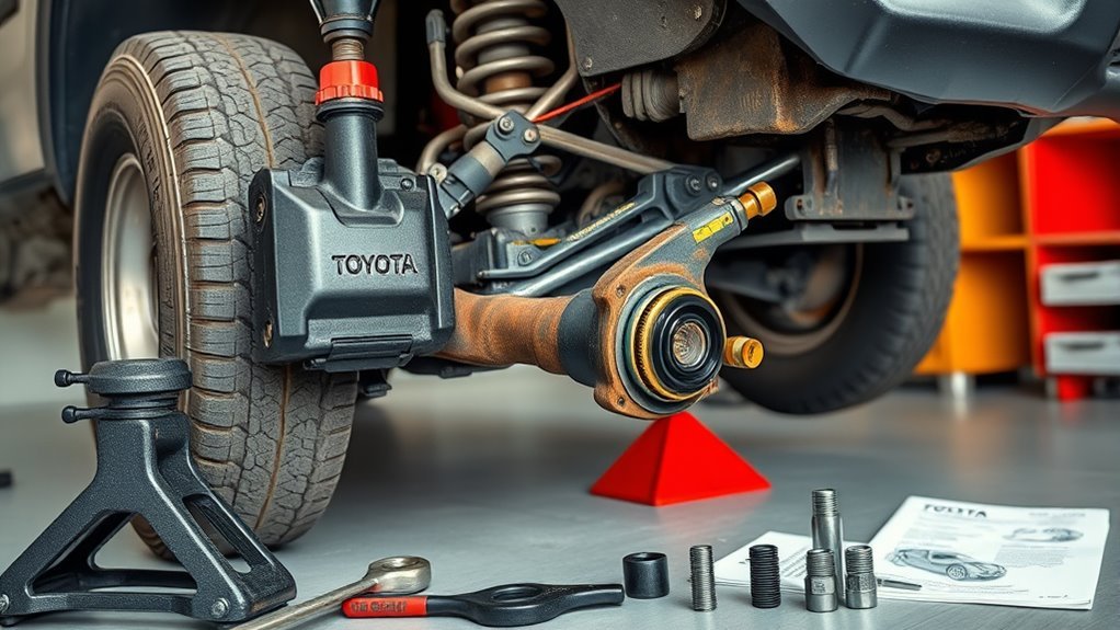 diy lower ball joint replacement