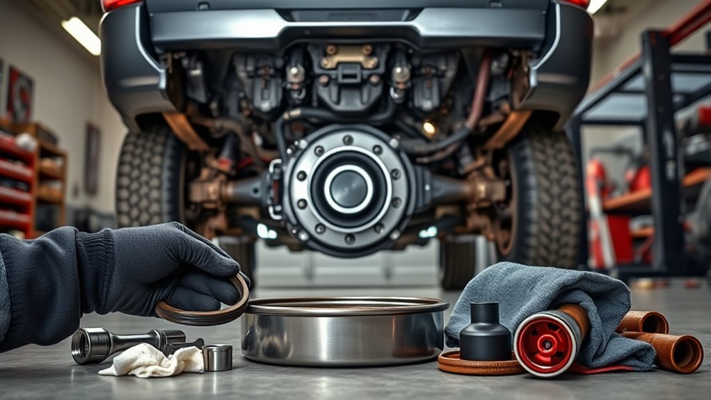 diy tacoma axle seal