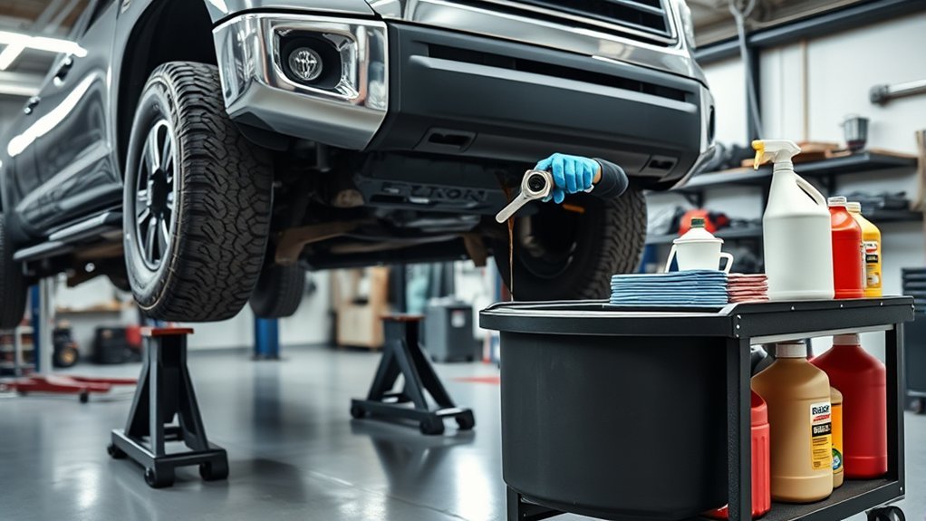 diy tundra oil change