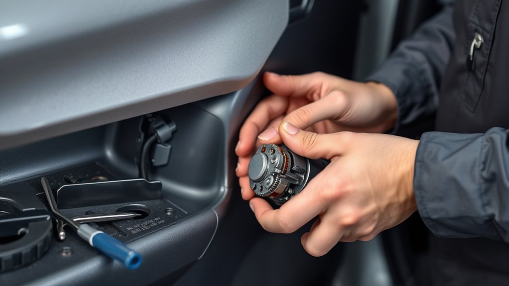 door lock actuator replacement