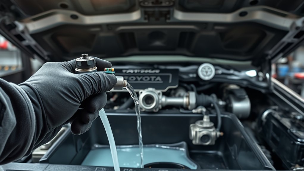 drain flush refill coolant