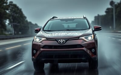 drive safely in rain