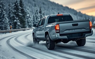 drive tacoma safely snow